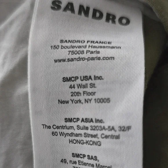 Sandro Avedis Rhinestone Halter Crop Top Tilleul Lime Green Size 2 NEW - Picture 7 of 8